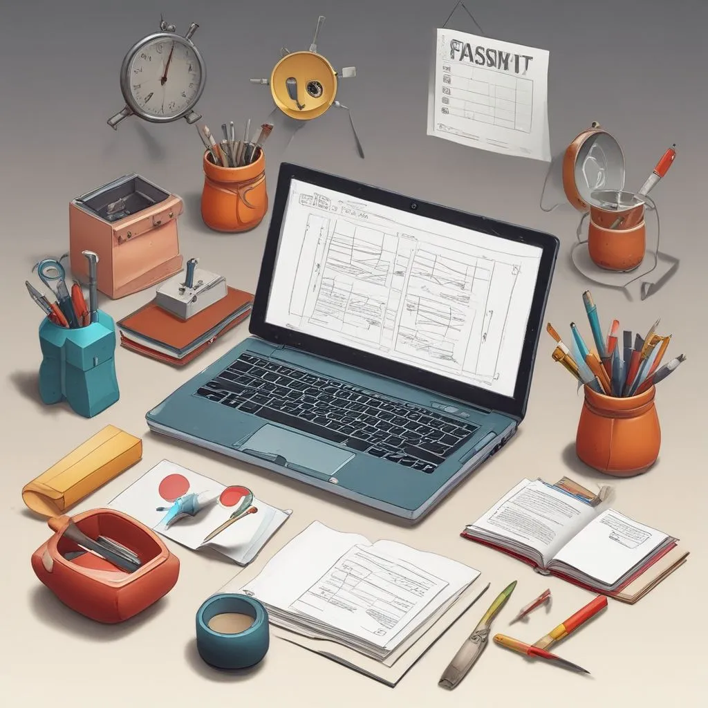 an image illustrating self-assessment tools