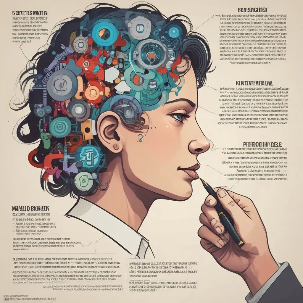 an infographic on emotional intelligence techniques for students and professionals