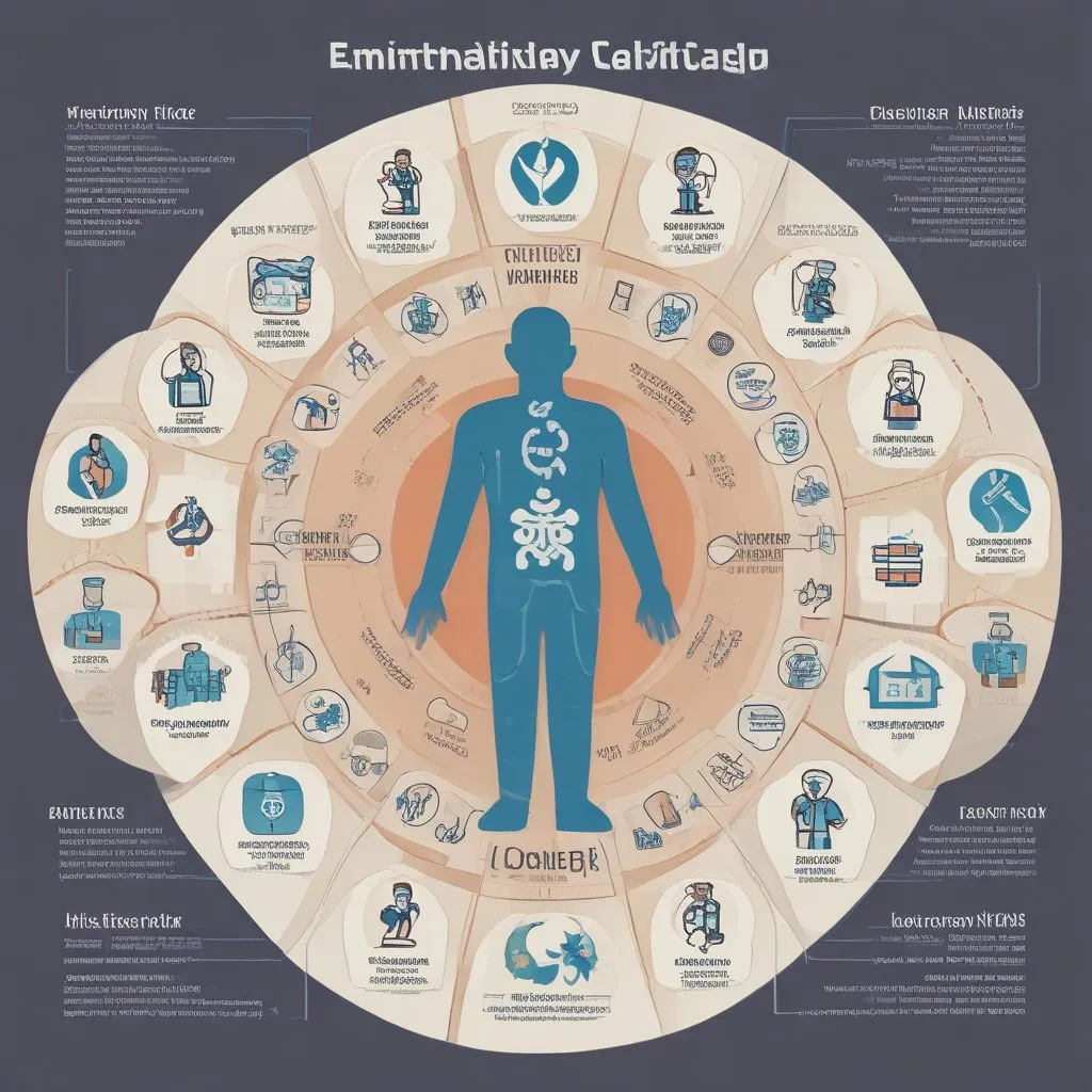 an infographic showing emerging job roles in digital health