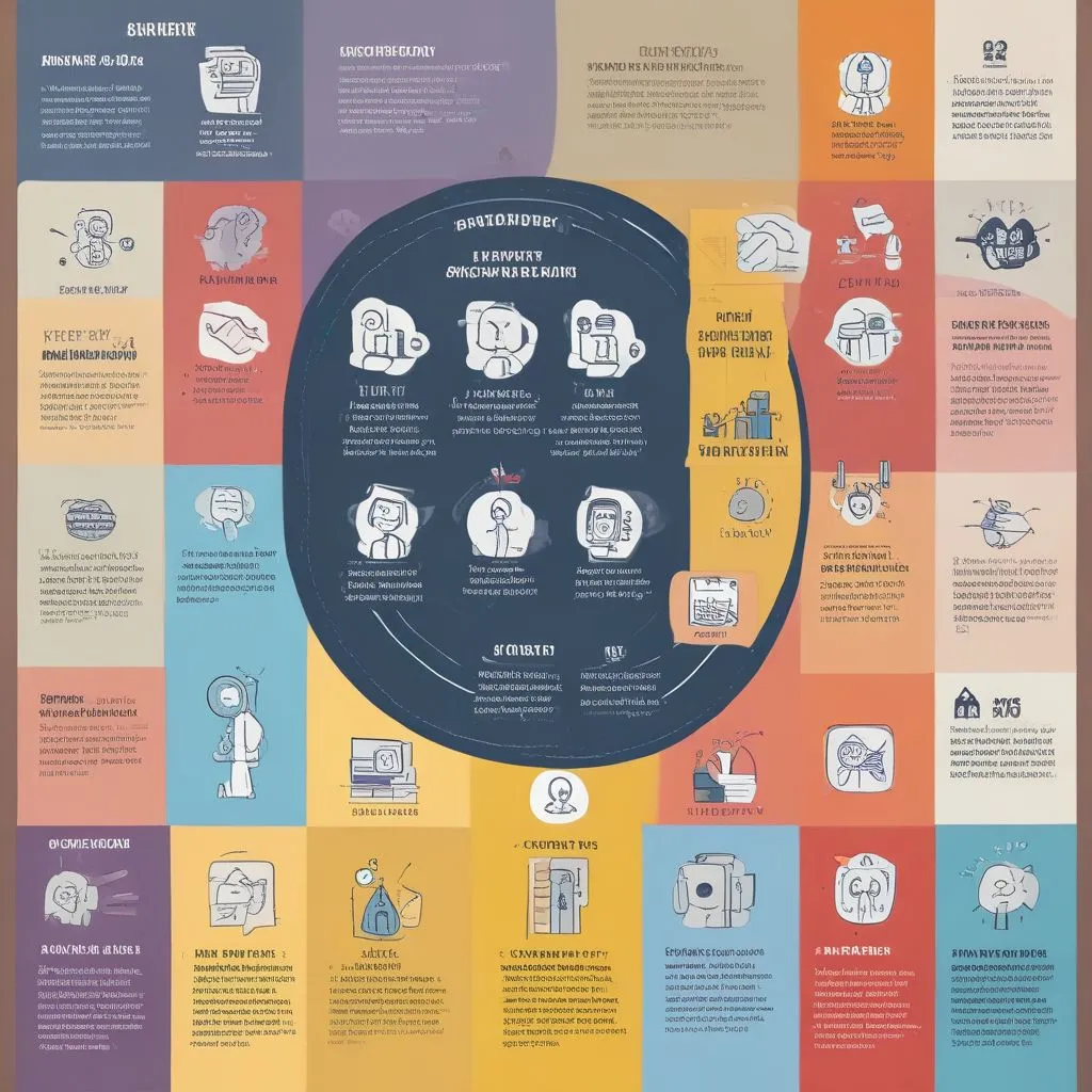 Career roadmap for arts students showing psychology, law, media, UX writing, public policy, modern flat design infographic