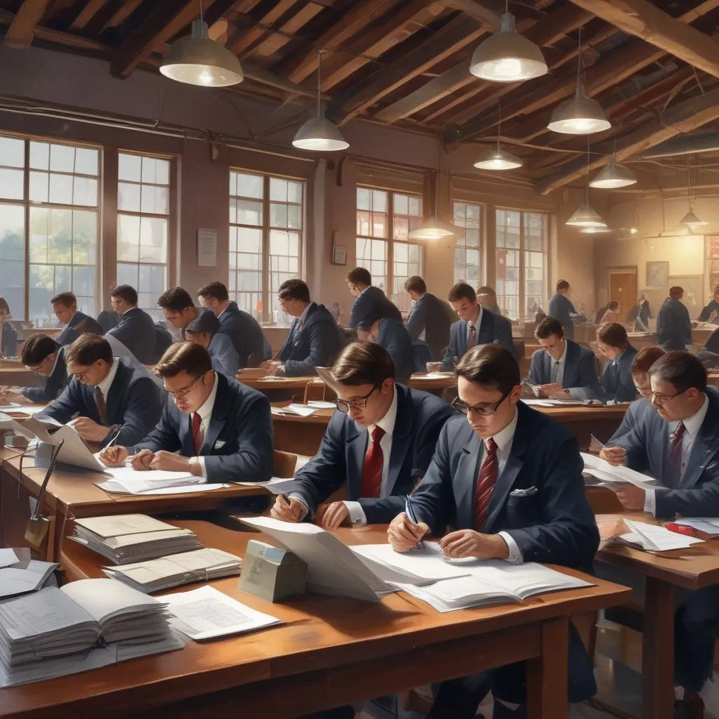 image of professionals studying for alternative certifications