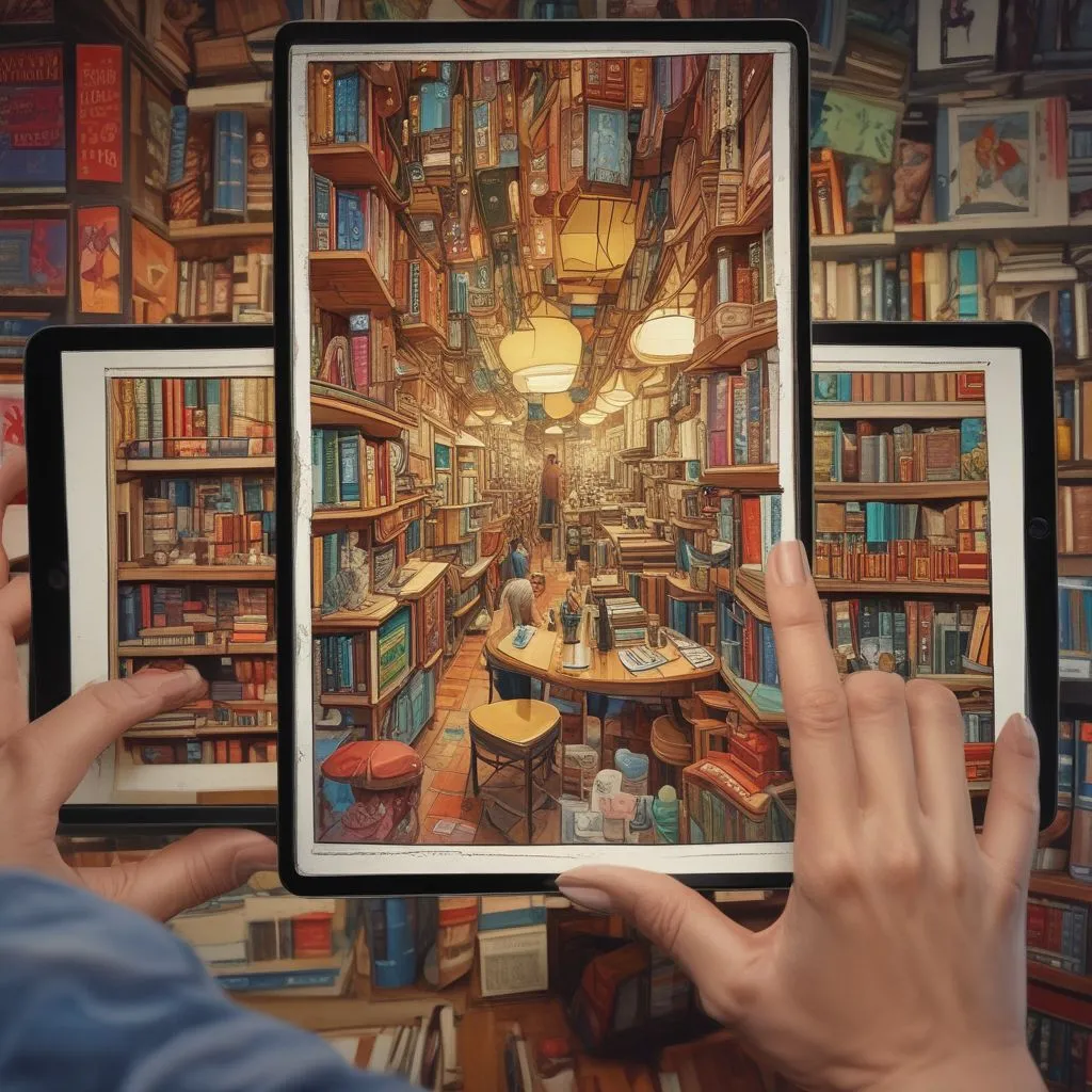 interactive online learning on a mobile device