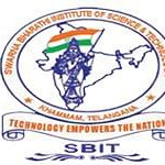 Swarna Bharathi Institute of Science and Technology - [SBIT], Khammam ...