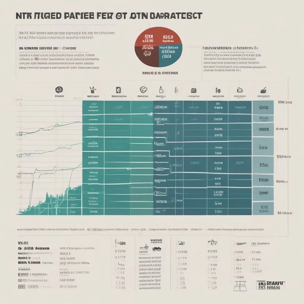 A comparison chart showing lower fees at NIT vs higher at IIT, with a graph of placement packages, clean infographic style