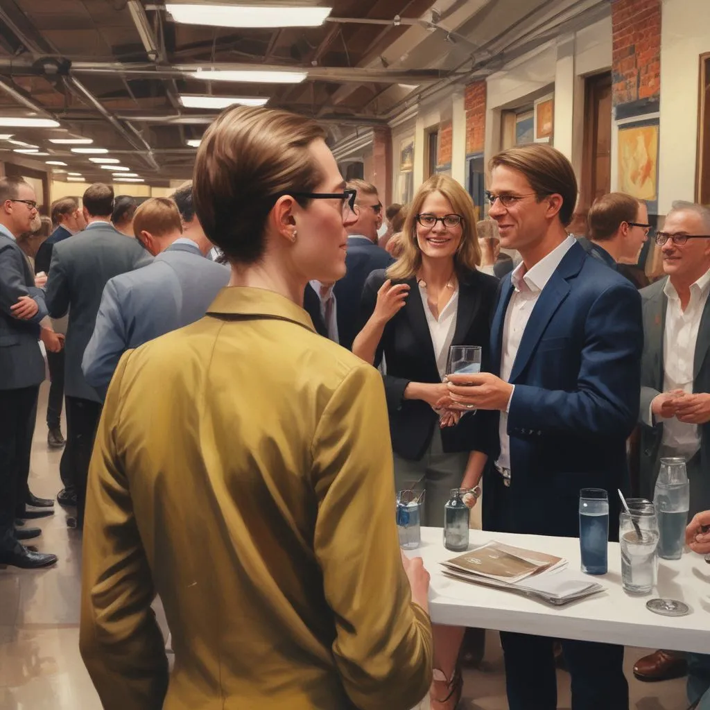 Alumni networking event