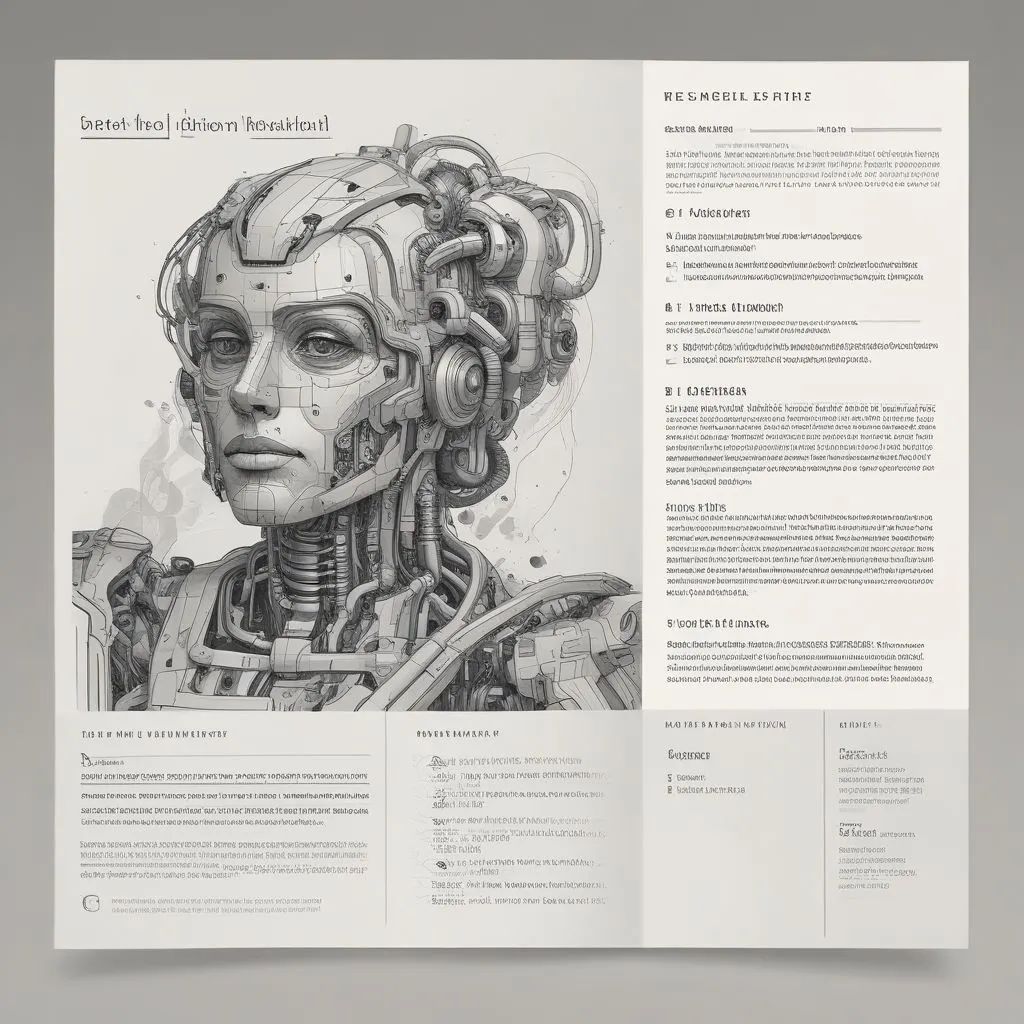 An AI writing assistant generating a personalized cover letter with a job description on the left and a draft on the right