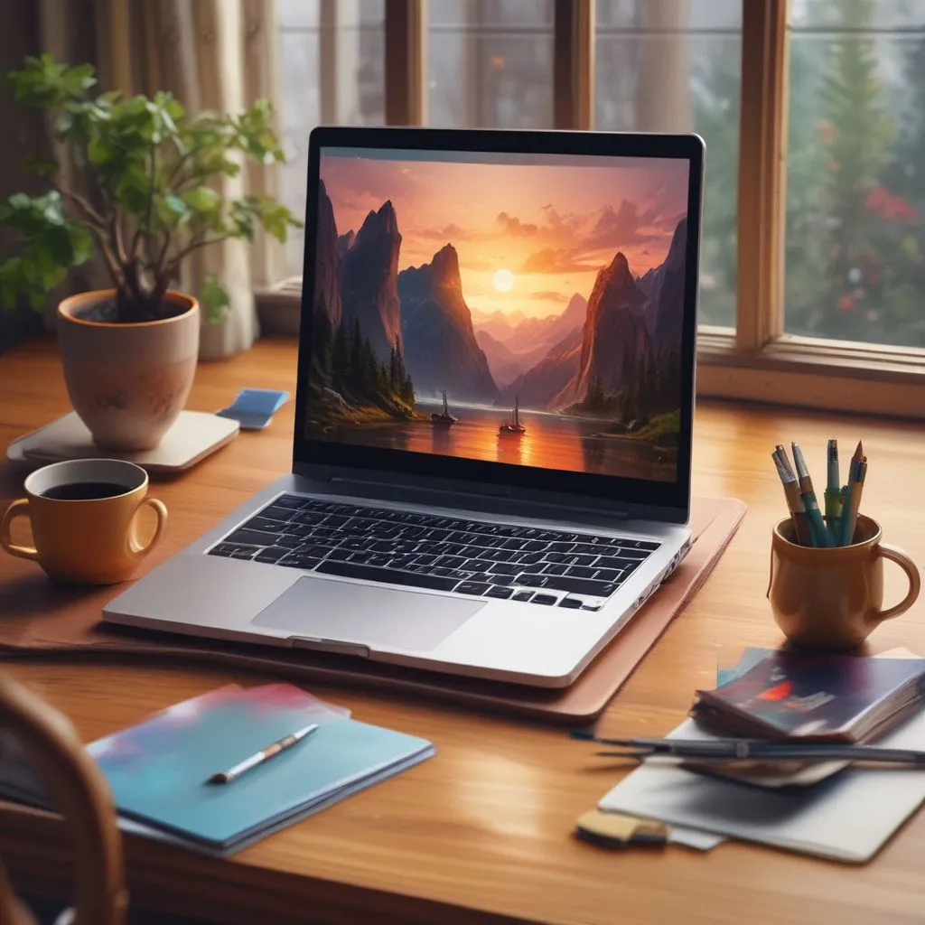 an online course being taken on a laptop