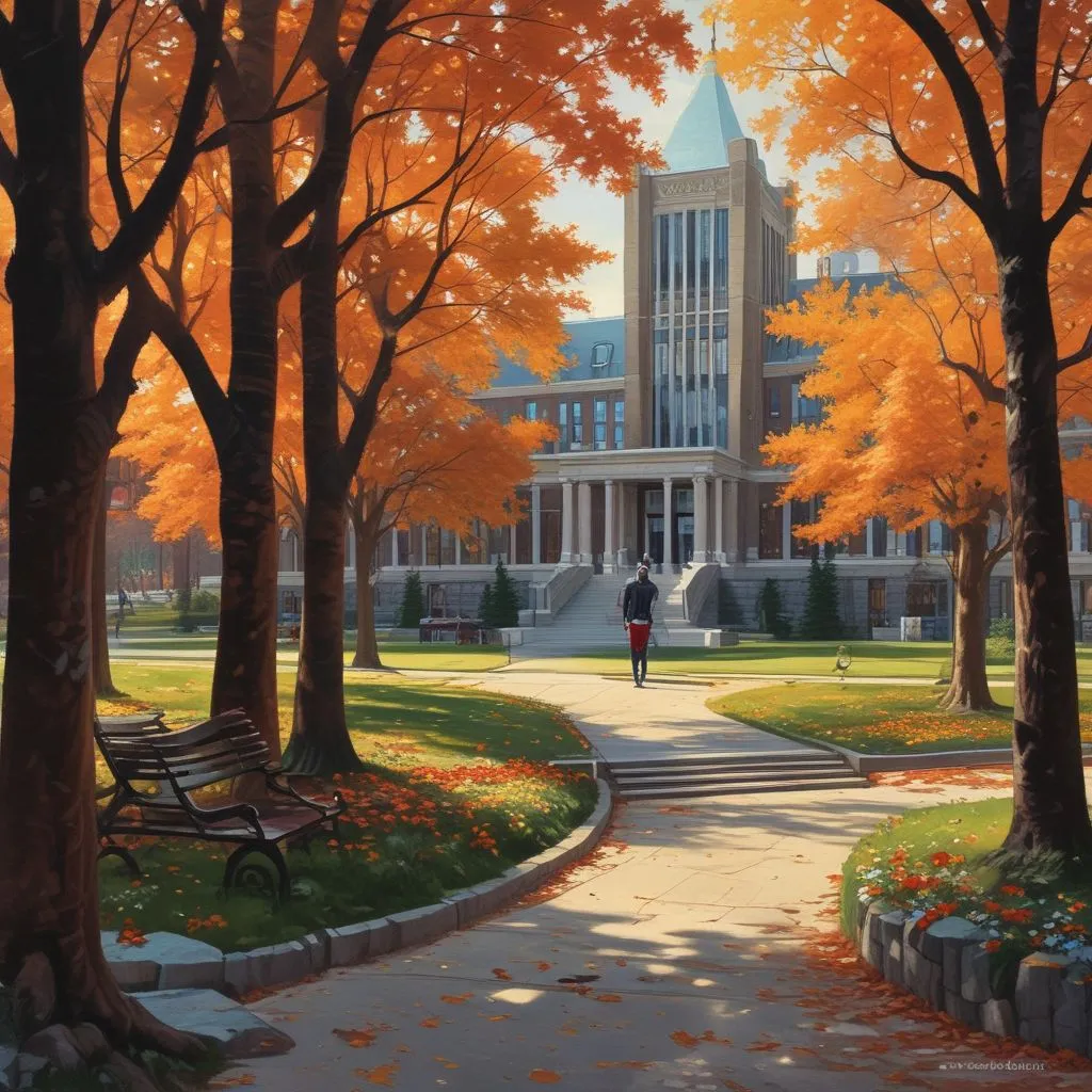 Canadian university campus image