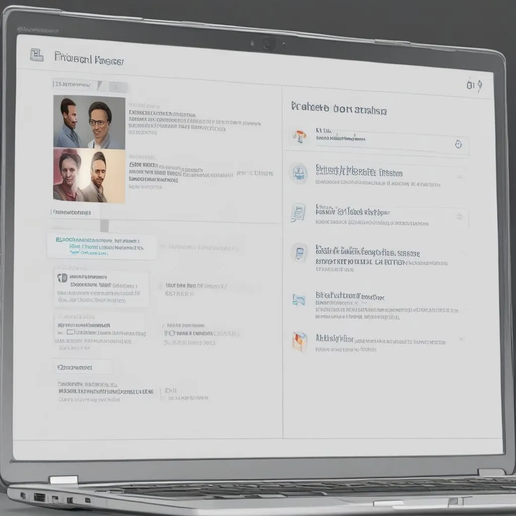 Close-up of a laptop screen showing a job search filter with advanced boolean operators and keyword tags for niche roles in India