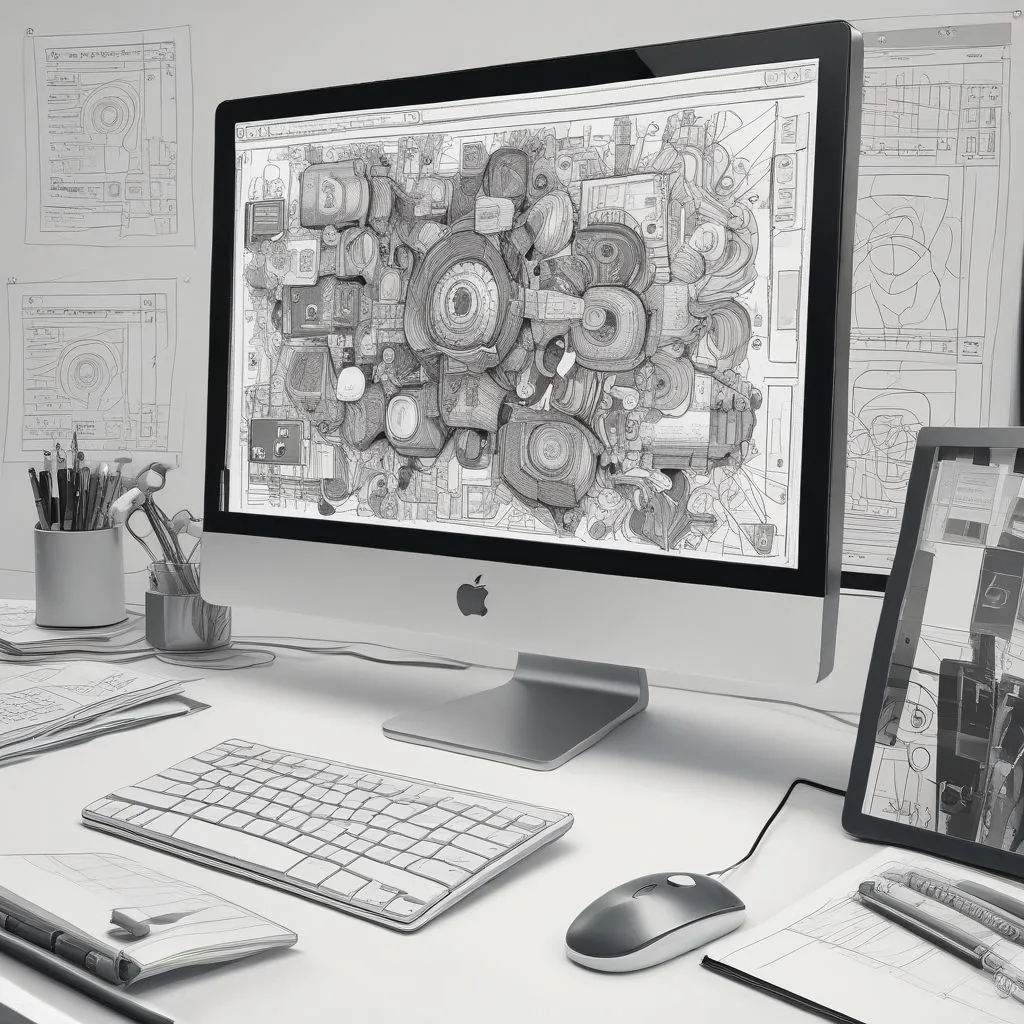 collaboration tools on a computer screen