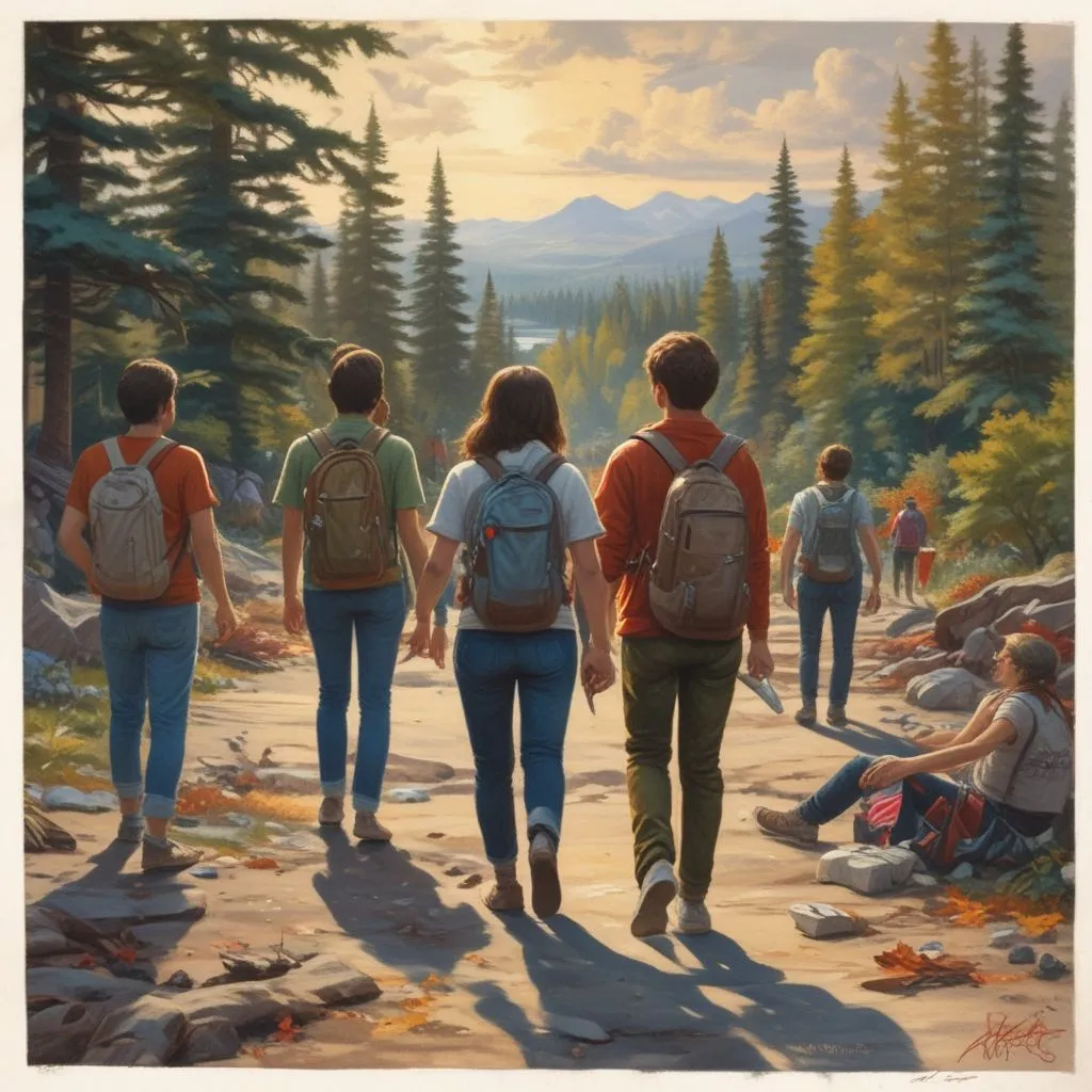 diverse Canadian university students