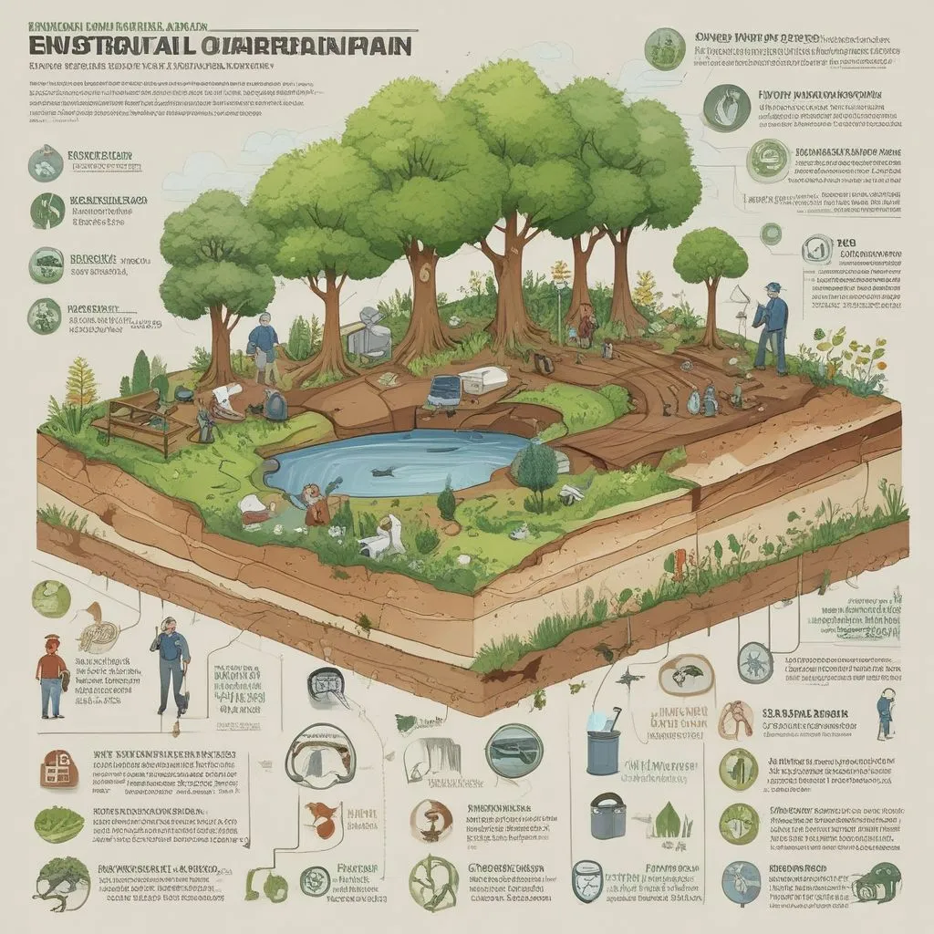 environmental law career path infographic