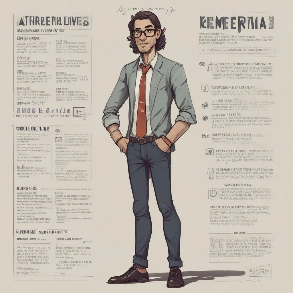 Example of a tailored resume for a startup application