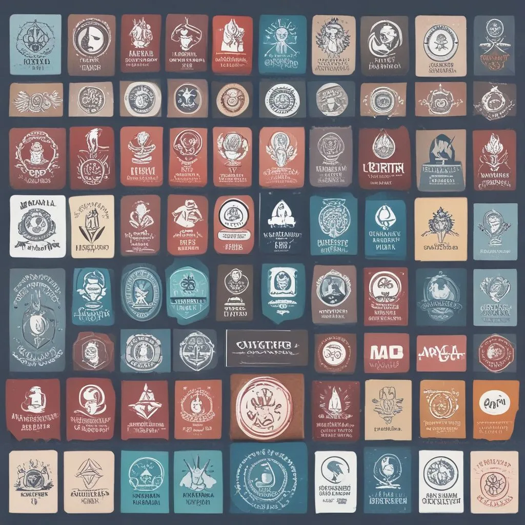 Globally recognized accreditation logos for Indian AI colleges, digital badges