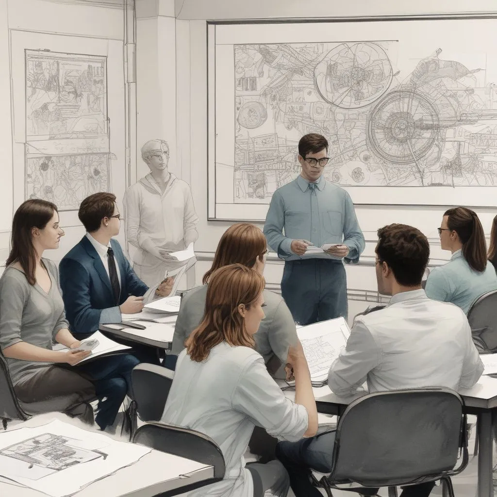 graduates showcasing skills in a presentation