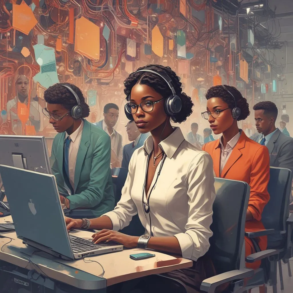 image of AI in recruitment, remote hiring, diversity in workplaces