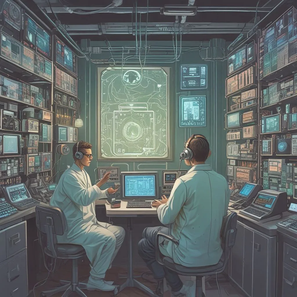 image of digital health technology in use