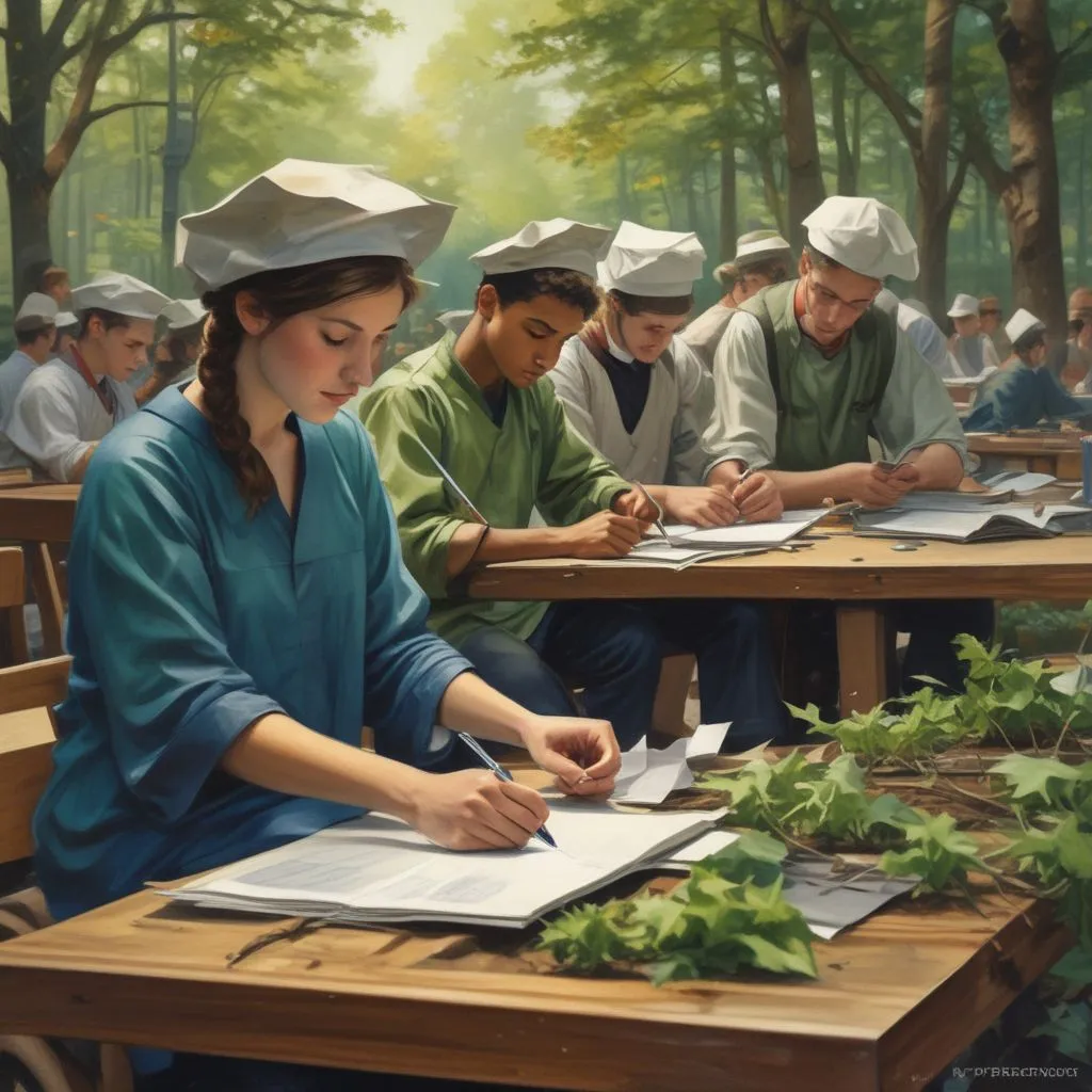 image of graduates working in sustainability jobs