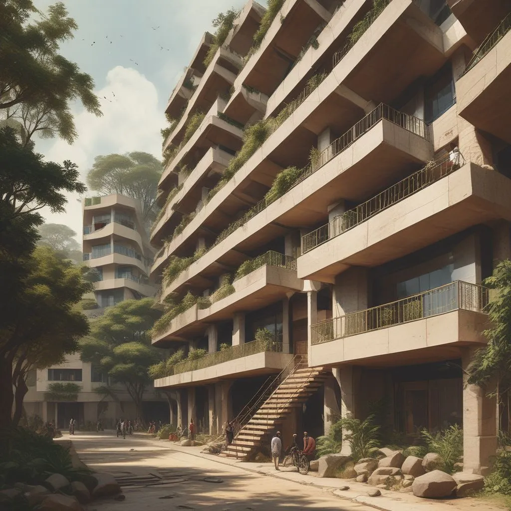 Image of sustainable architecture projects in India