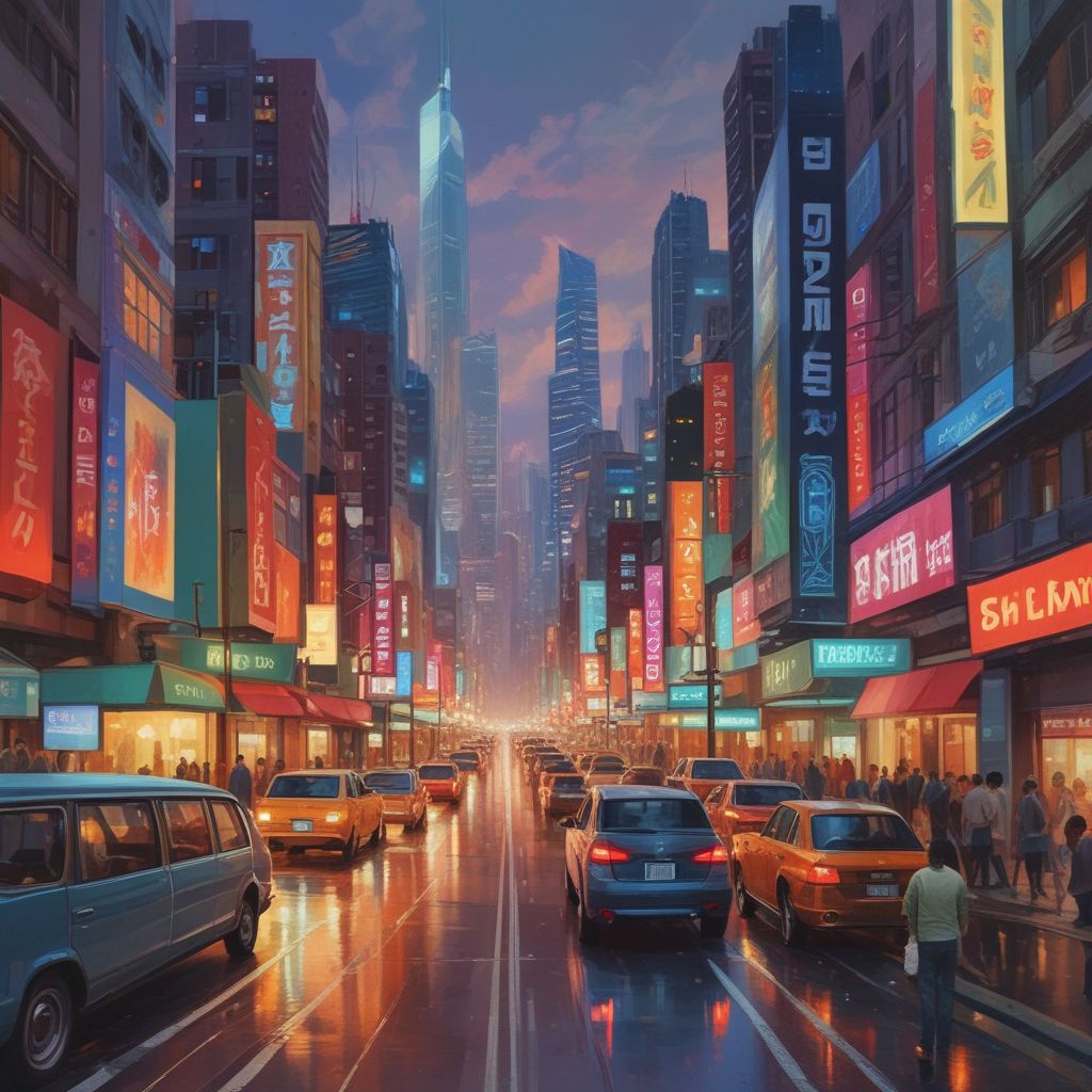 dynamic cityscape of Seoul