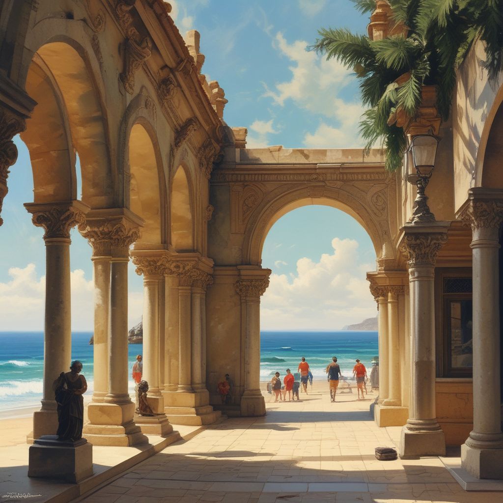 historic architecture and beaches in Portugal