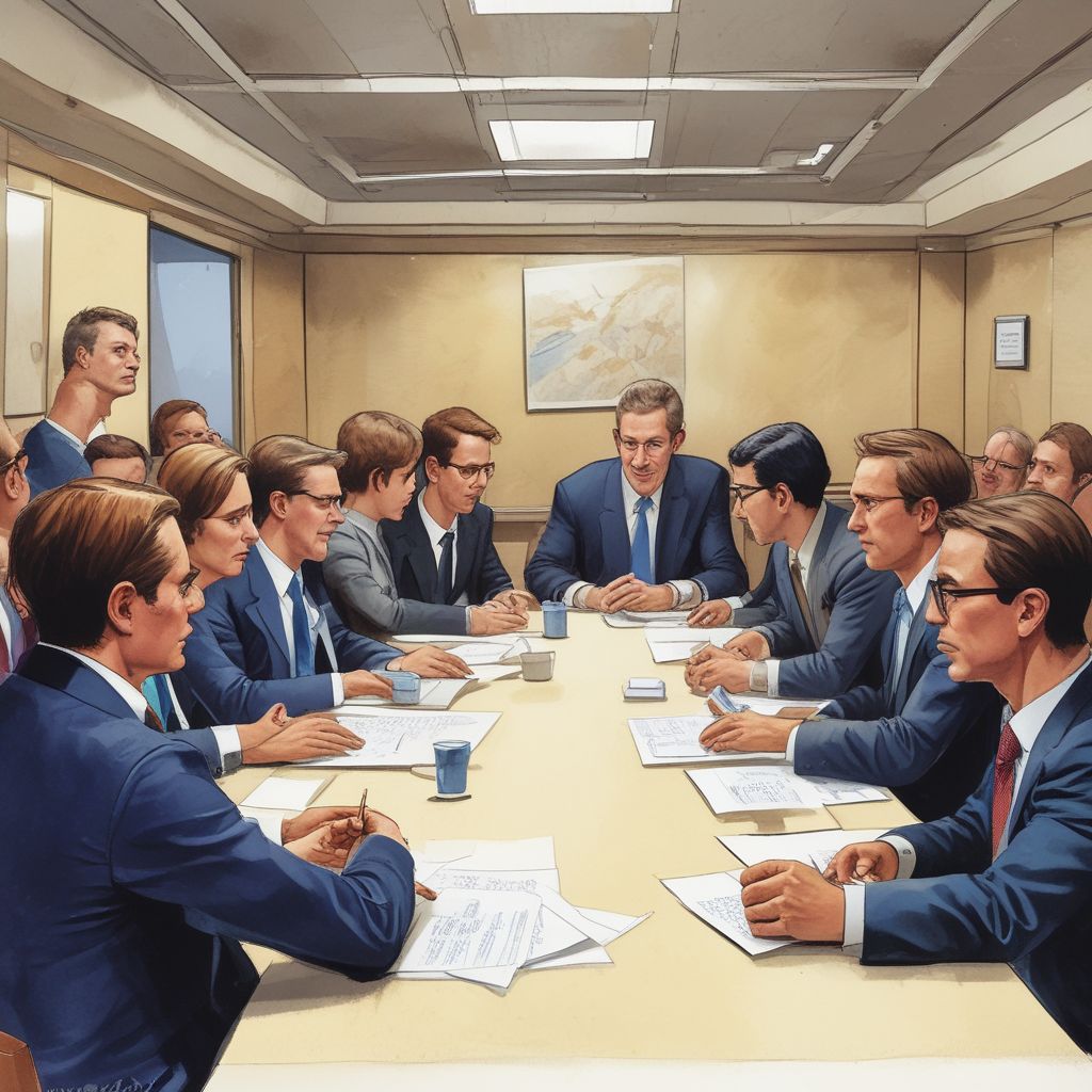CSR managers in a meeting