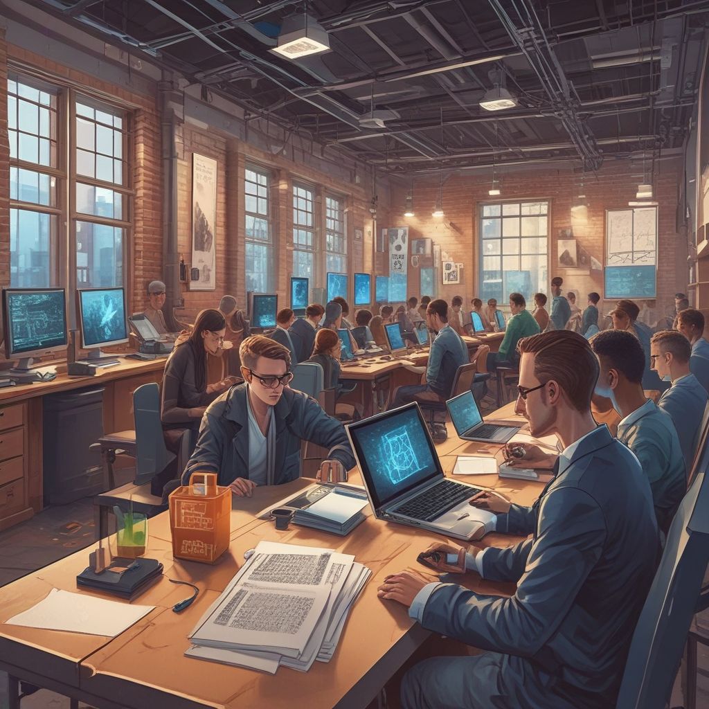 Blockchain technology classroom