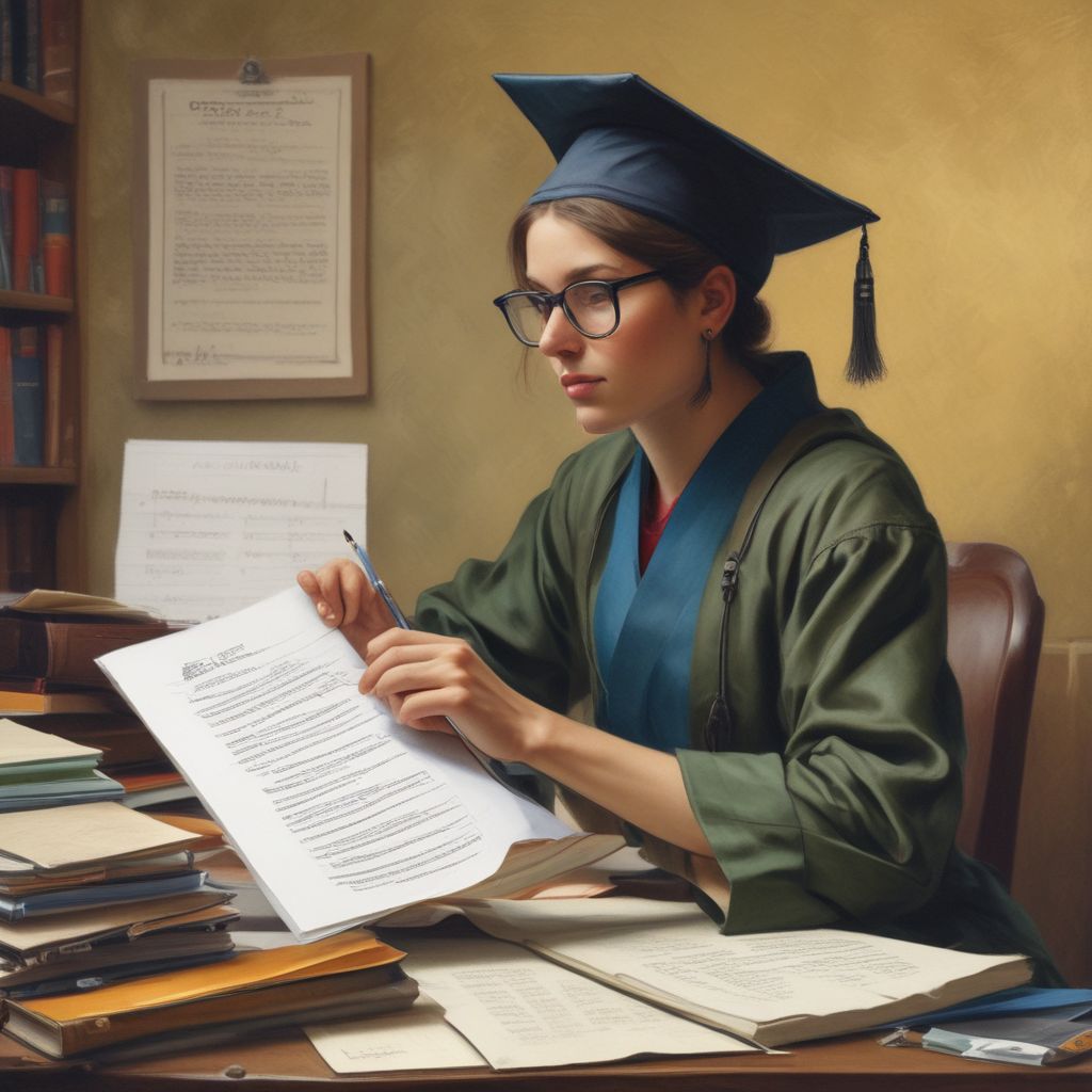Eligibility criteria checklist for scholarships