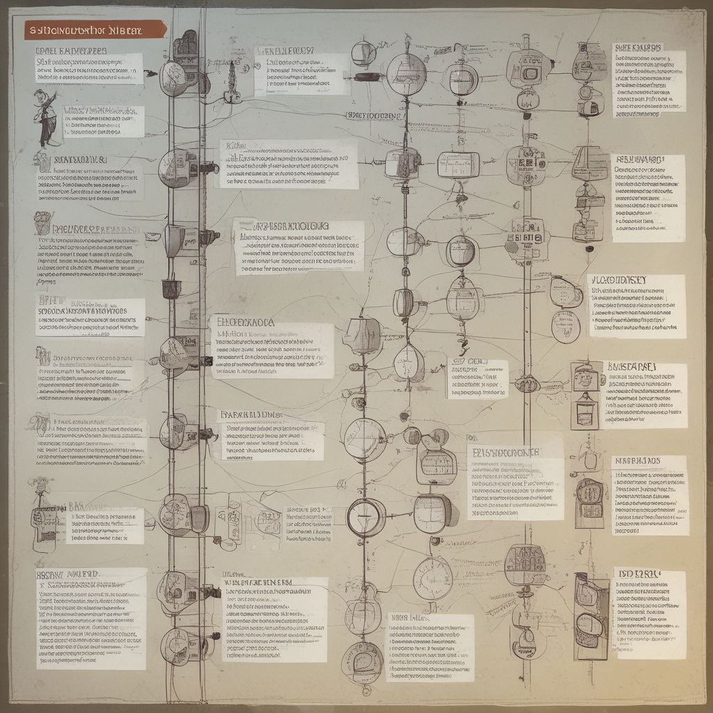 Organized timeline for scholarship applications