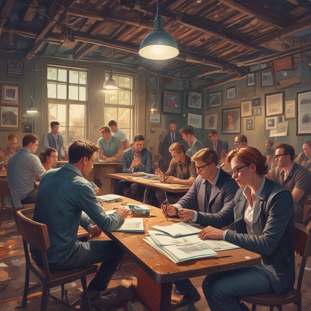 startup team collaboration