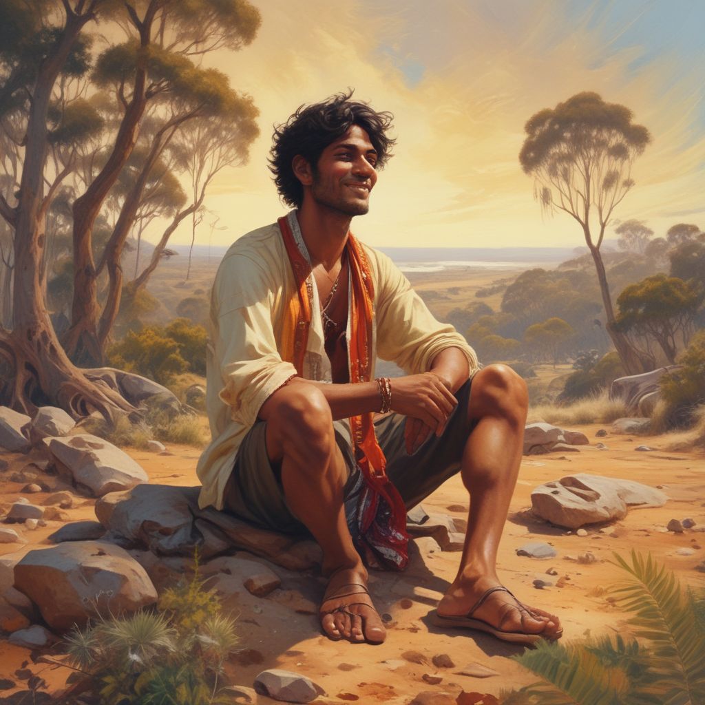 Indian student enjoying life in Australia