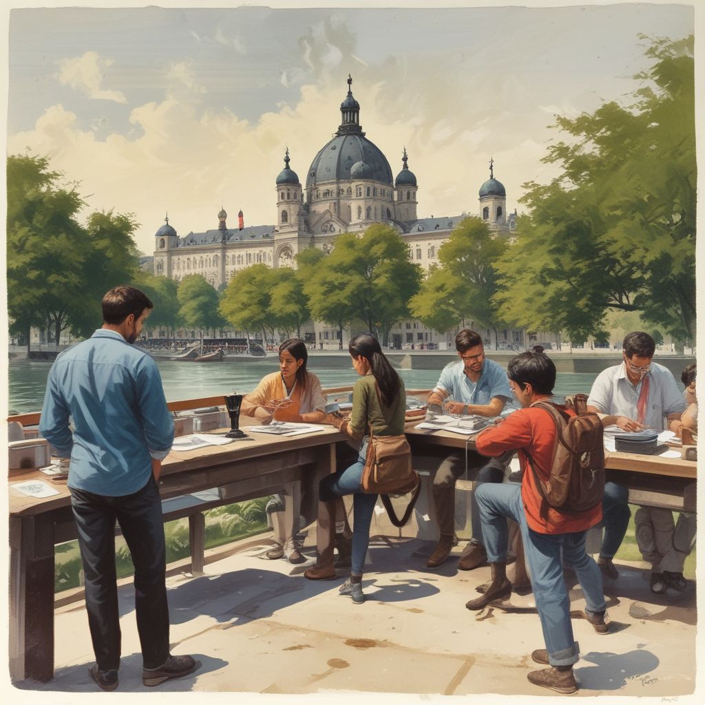 Indian students studying in Germany