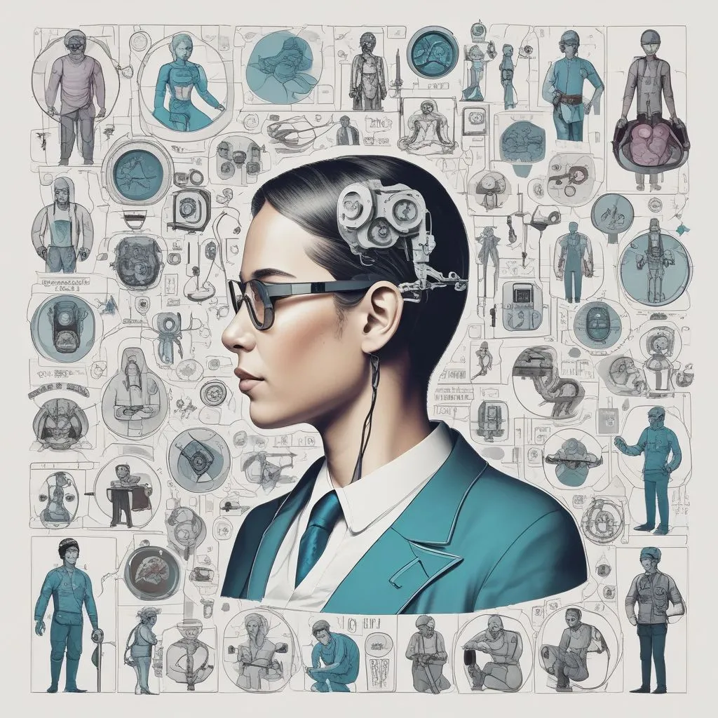 collage of digital health technology careers