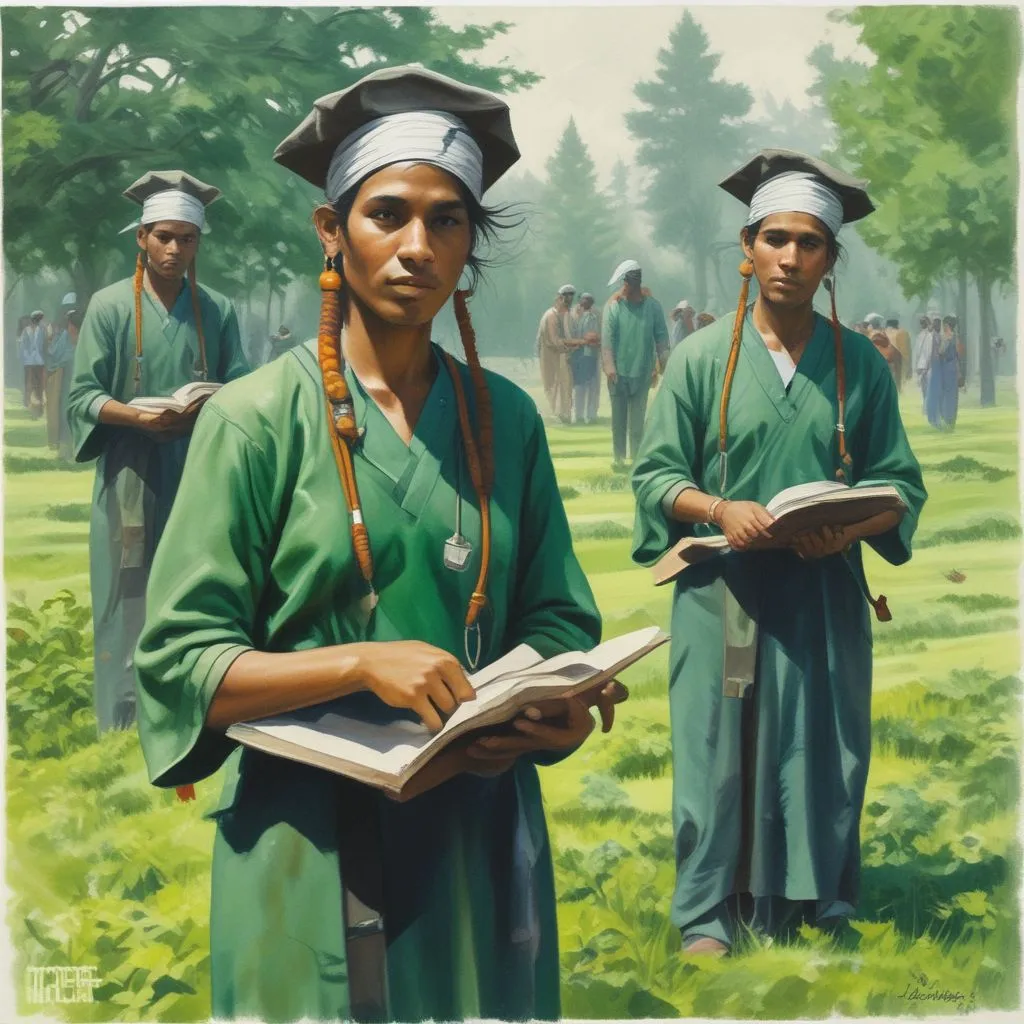 Indian graduates working in green jobs