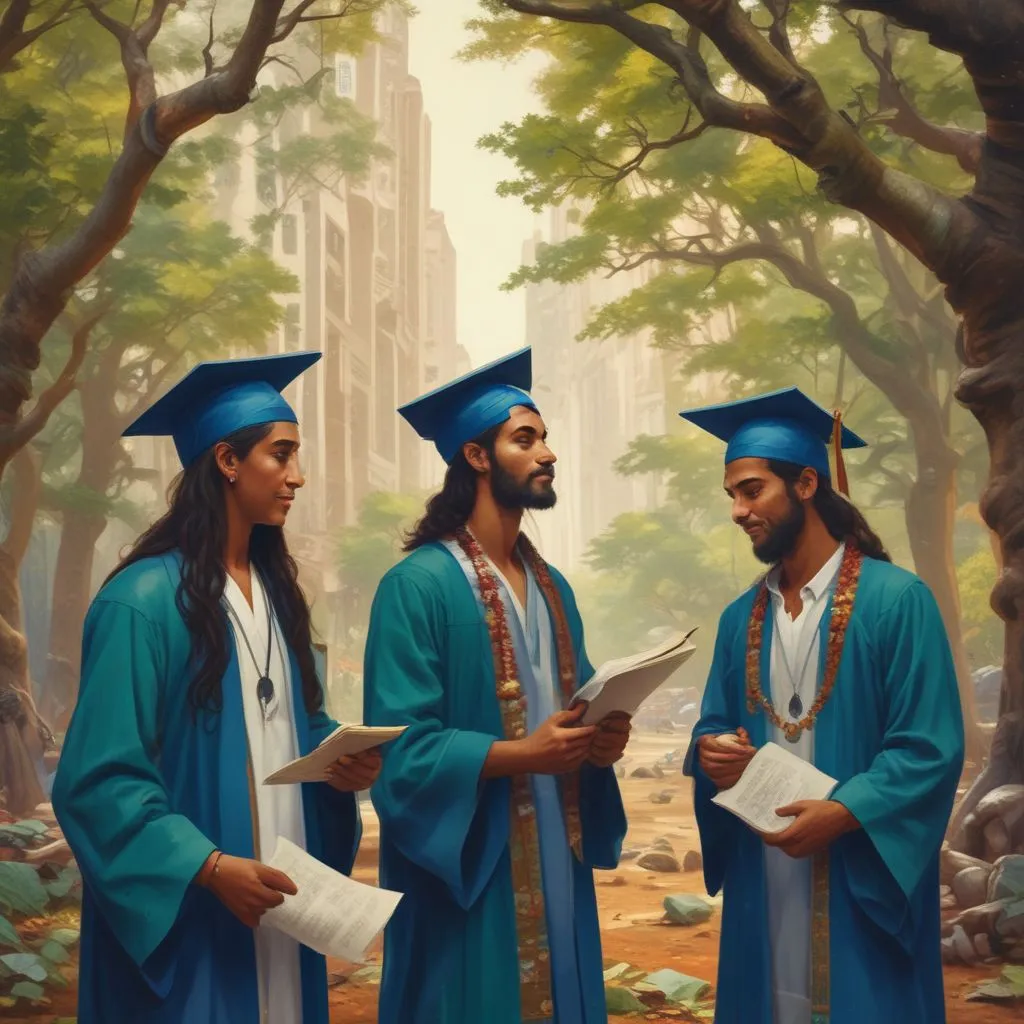 Indian graduates working in sustainable finance