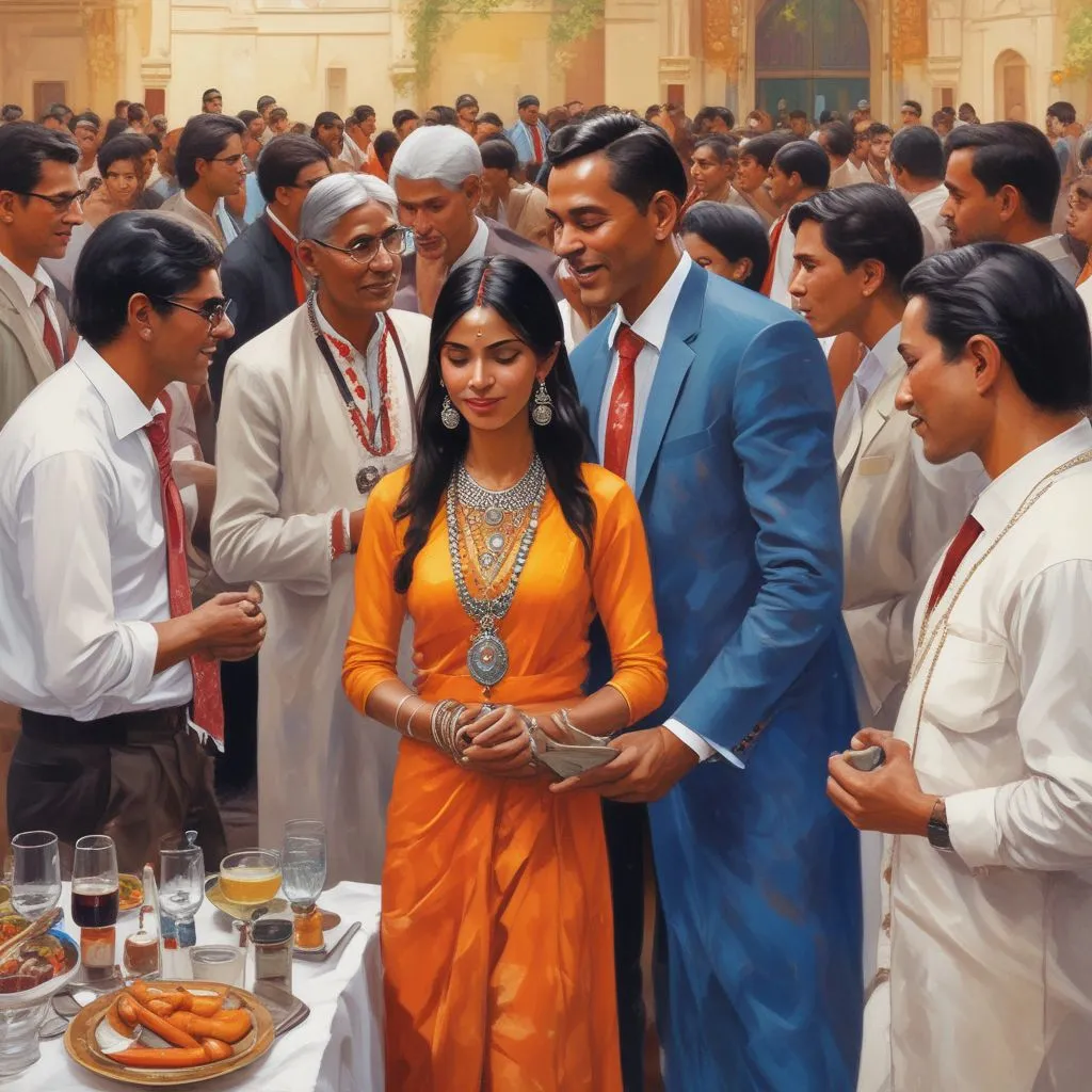 Indian networking event