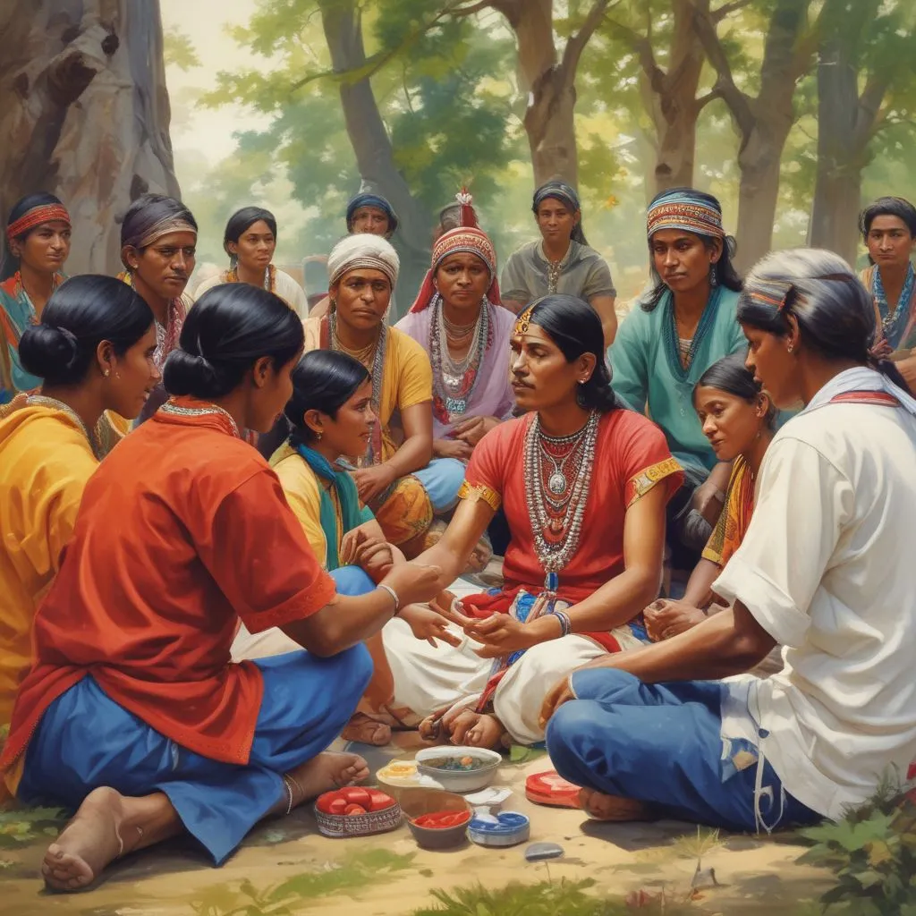 Indian student community gatherings, friendship groups