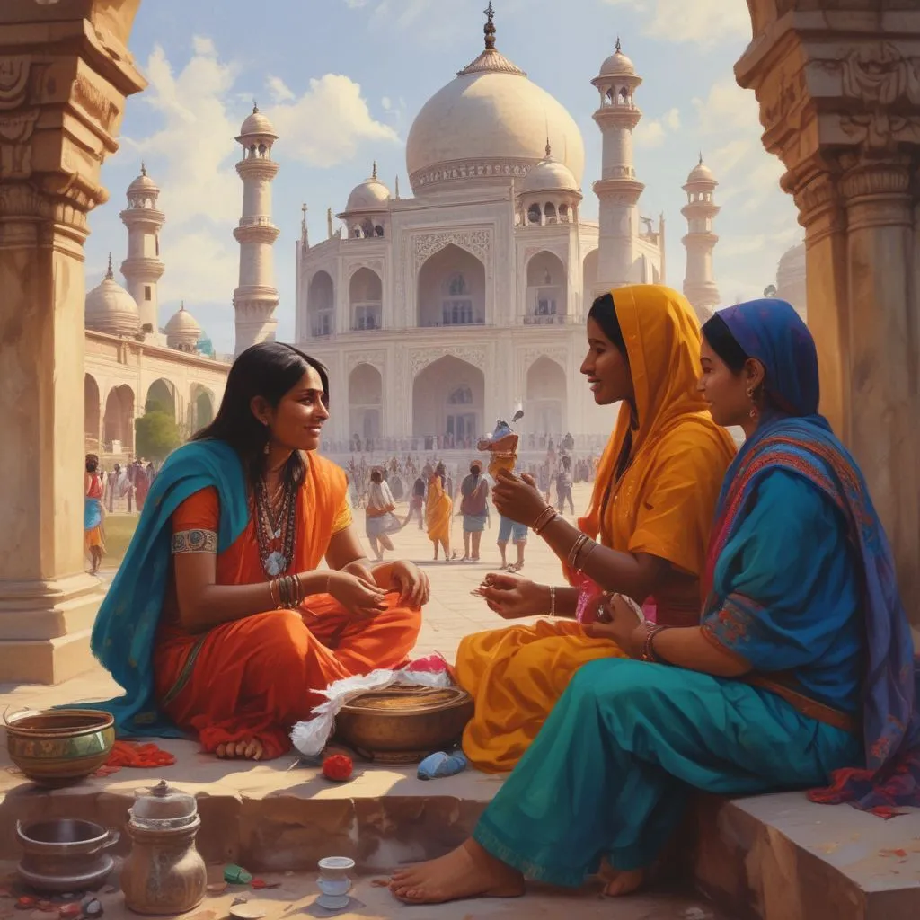 Indian students enjoying cultural activities abroad