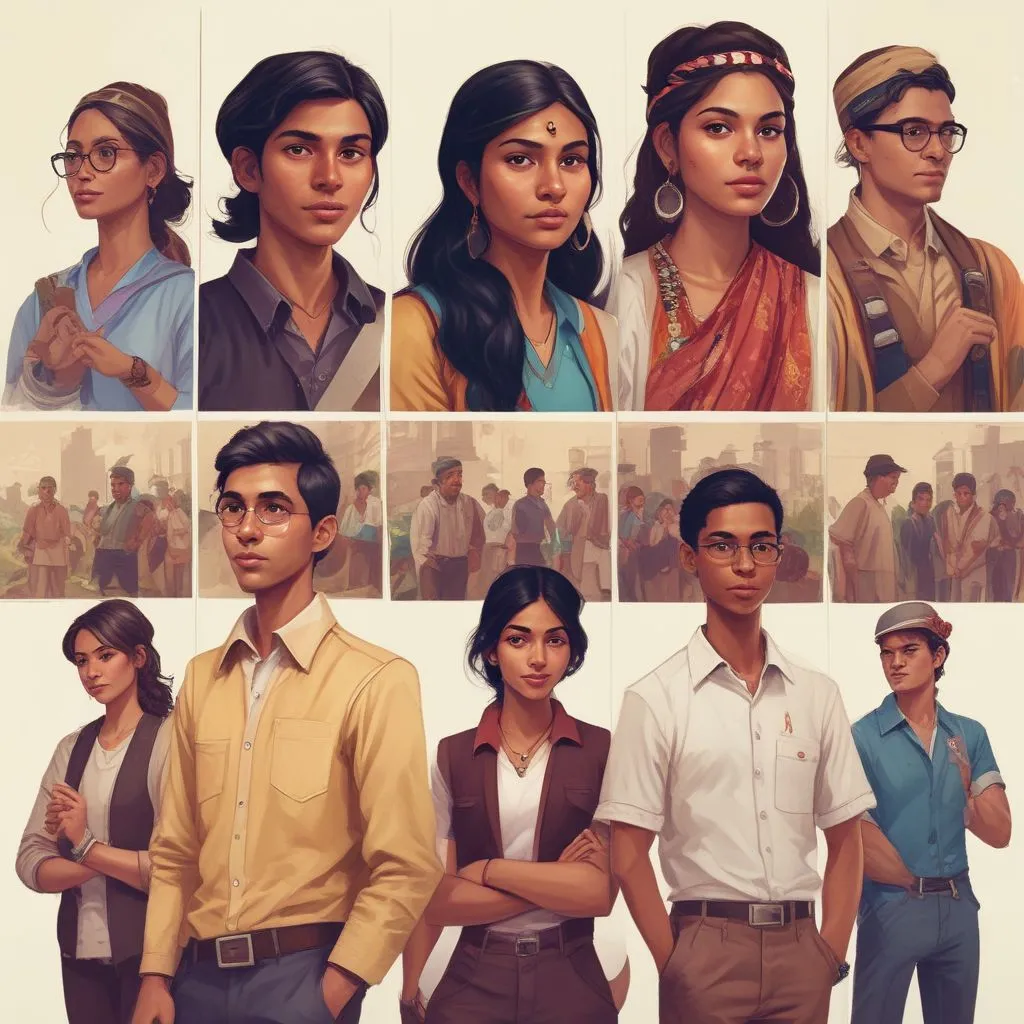 Indian students in various career paths