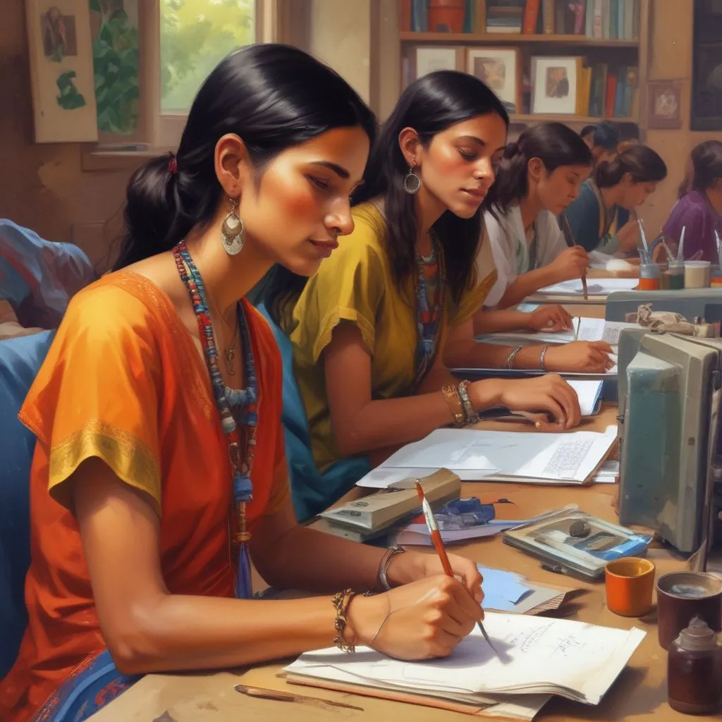 online learning setup with Indian students