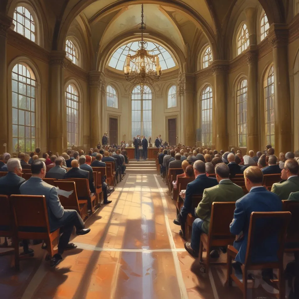 Professional association meeting