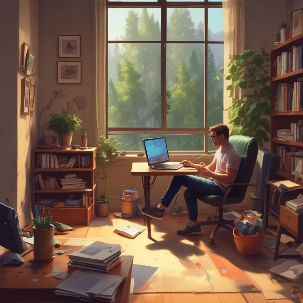 Remote work environment
