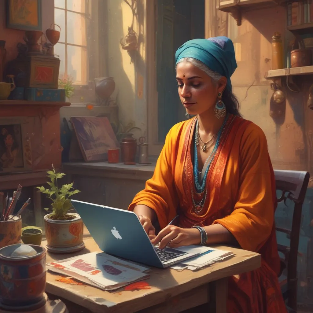 Remote work in creative industries in India