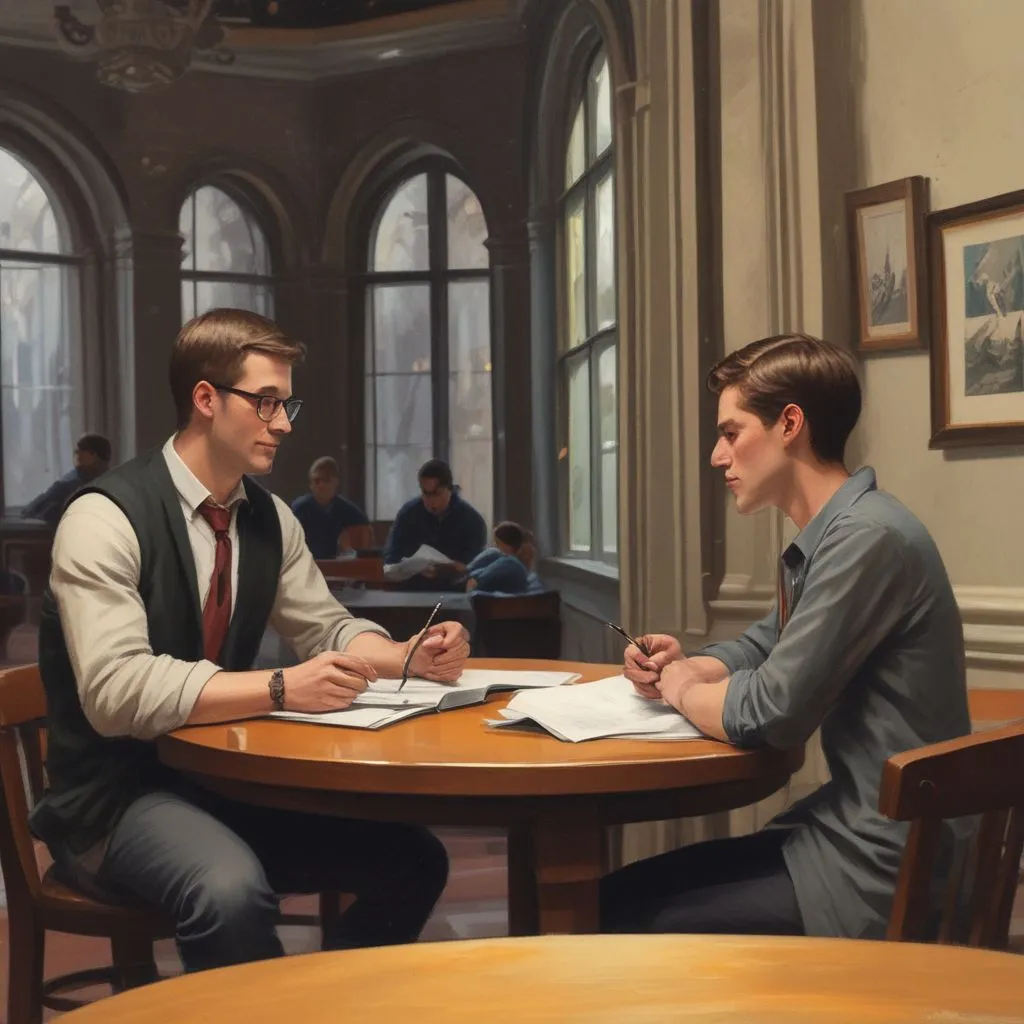 student meeting with an academic advisor
