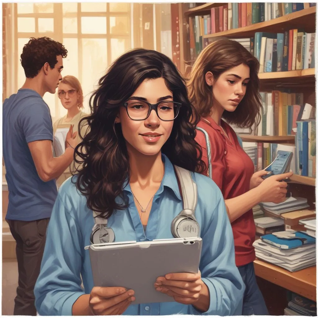 students exploring college options for digital health