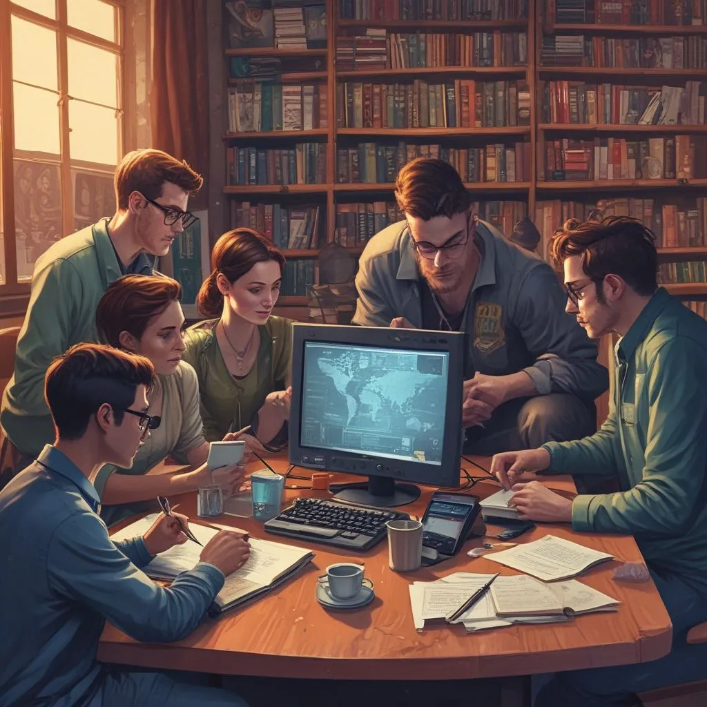 students exploring digital ethics careers