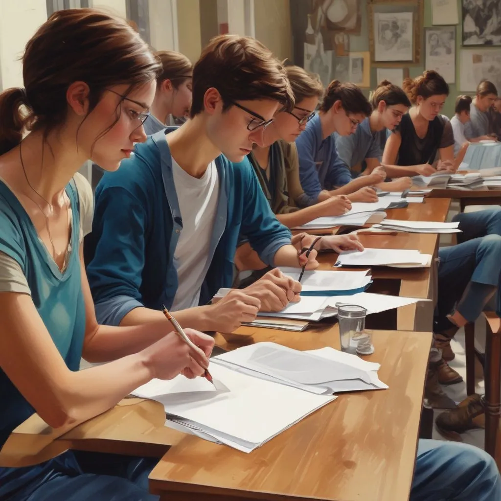 students studying interdisciplinary subjects
