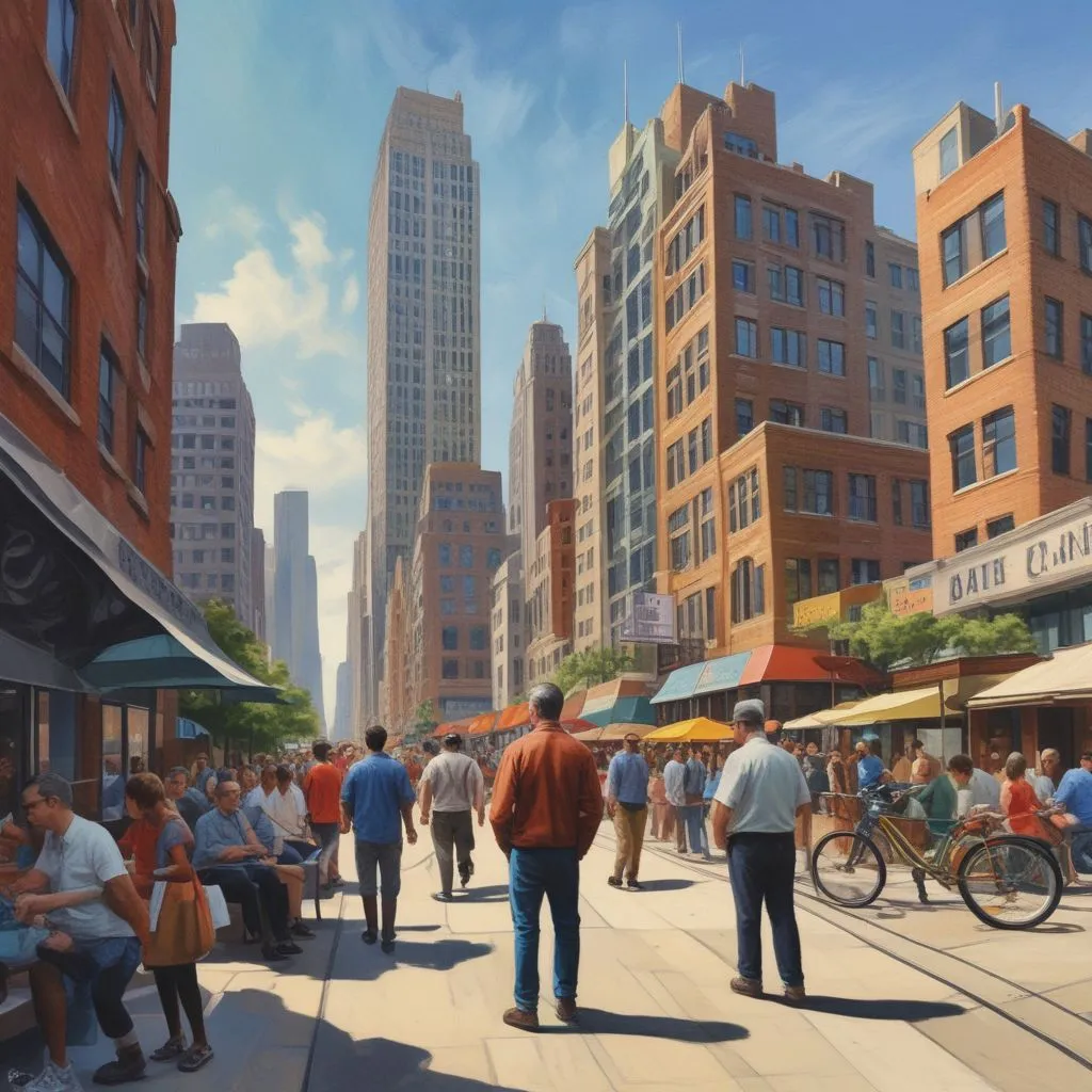 urban planners discussing sustainable projects