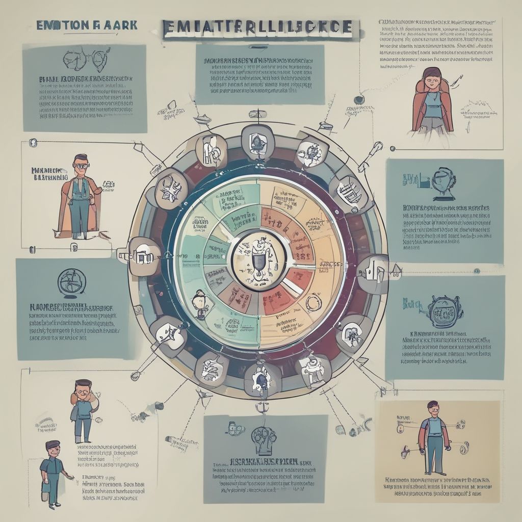 an infographic showing the benefits of emotional intelligence in personal and professional life