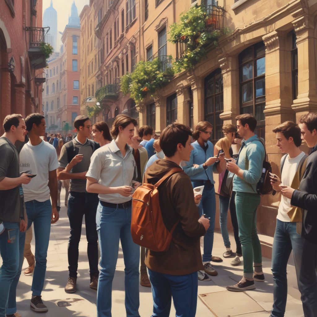 students networking while studying abroad